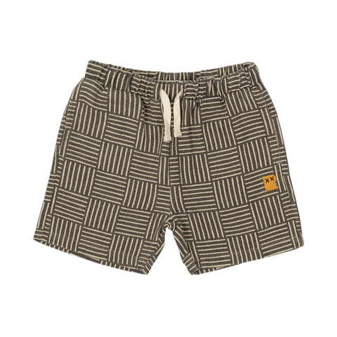 BOX STRIPE SHORTS