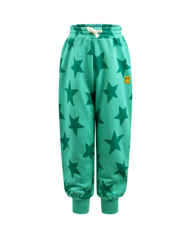 GREEN STAR TRACK PANTS