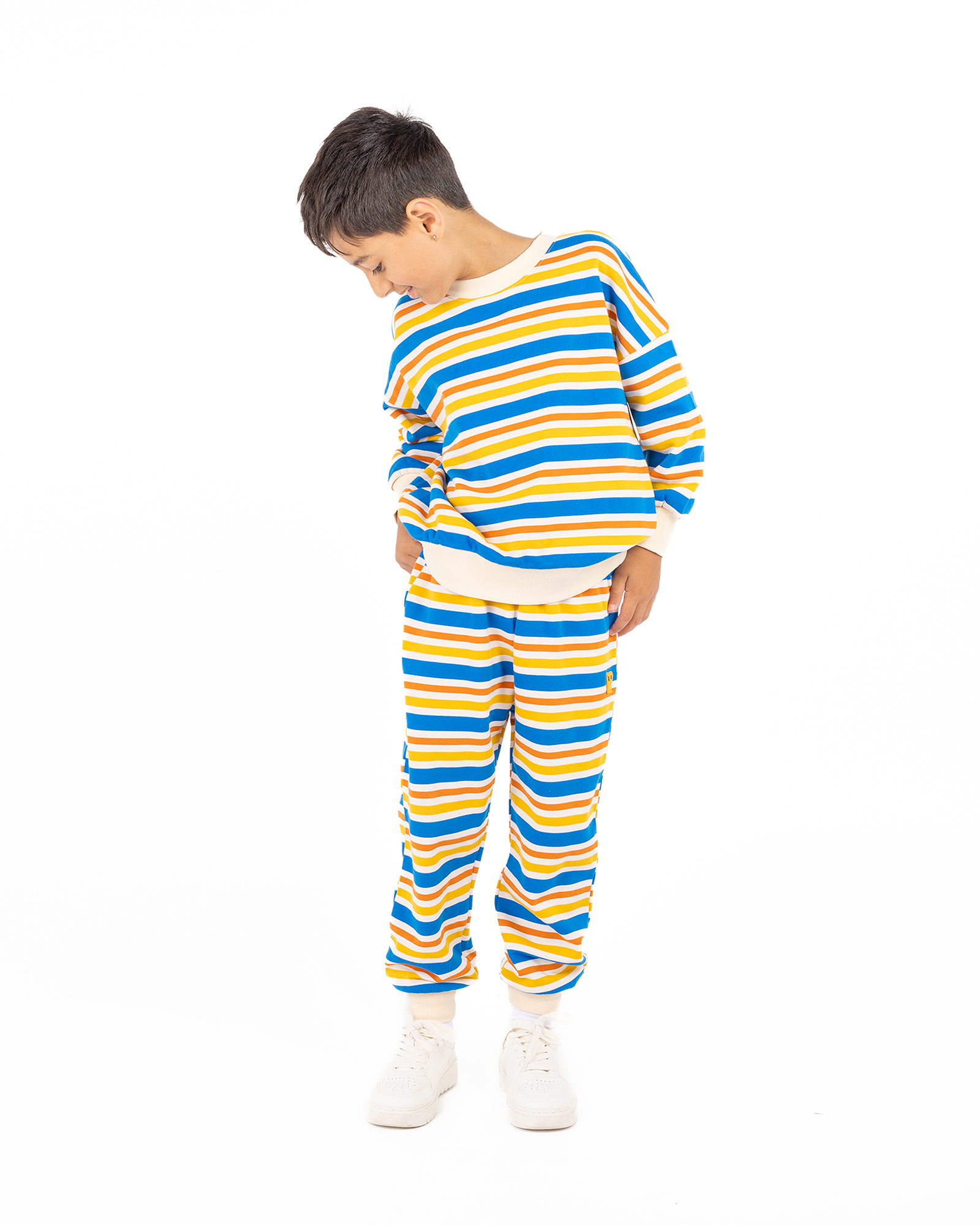 VINTAGE STRIPE SWEATSHIRT