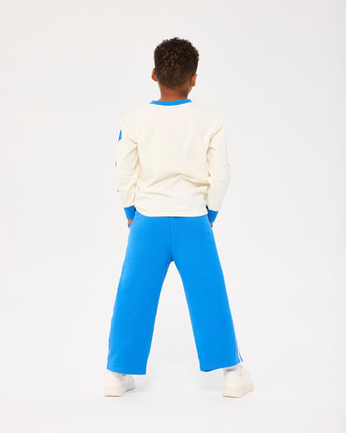 BLUE 80S RELAXED PANTS