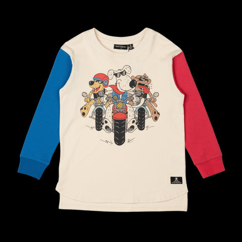 PUPS ON BIKES T-SHIRT