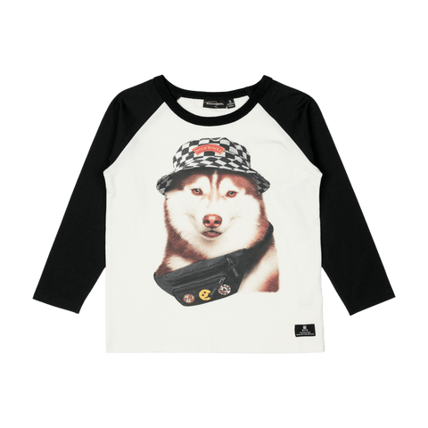 ROCK N ROLL DOG LONG SLEEVE T-SHIRT