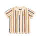 STRIPE POLO T-SHIRT