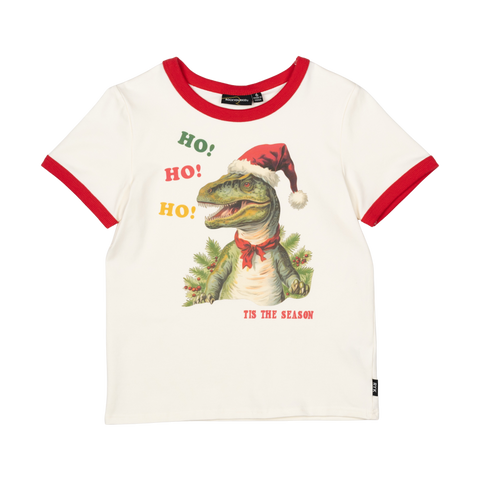 HO HO HO RINGER TEE