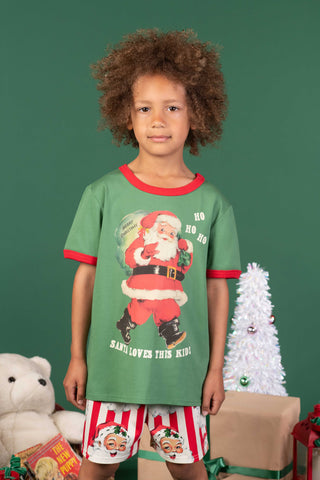 SANTA LOVES THIS KID TEE