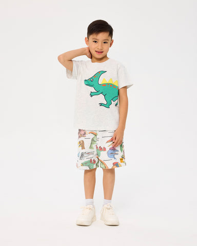 GREEN DINO SHORT SLEEVE T-SHIRT