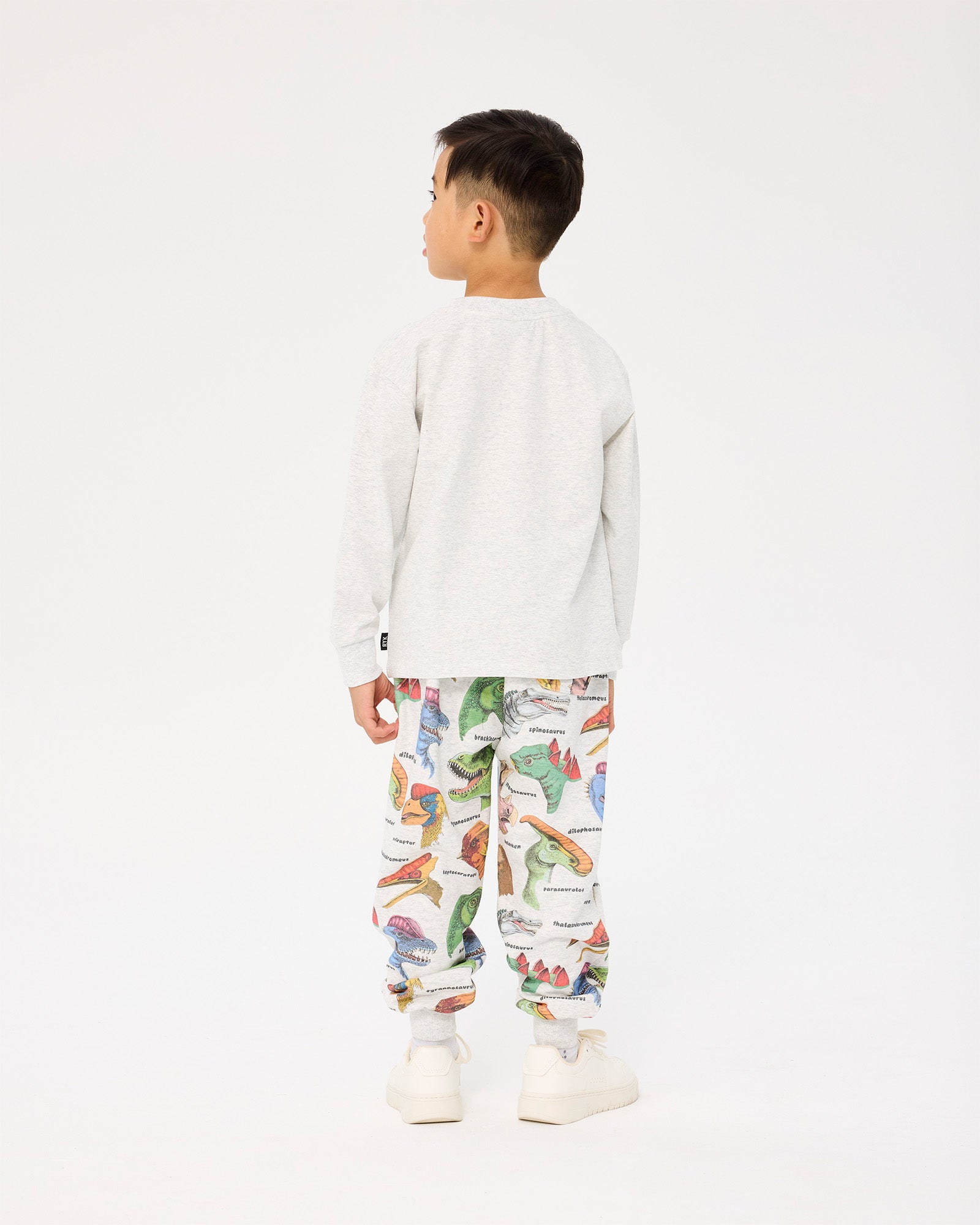 GREEN DINO LONG SLEEVE T-SHIRT