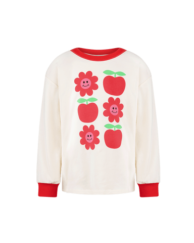 RED APPLES LONG SLEEVE T-SHIRT