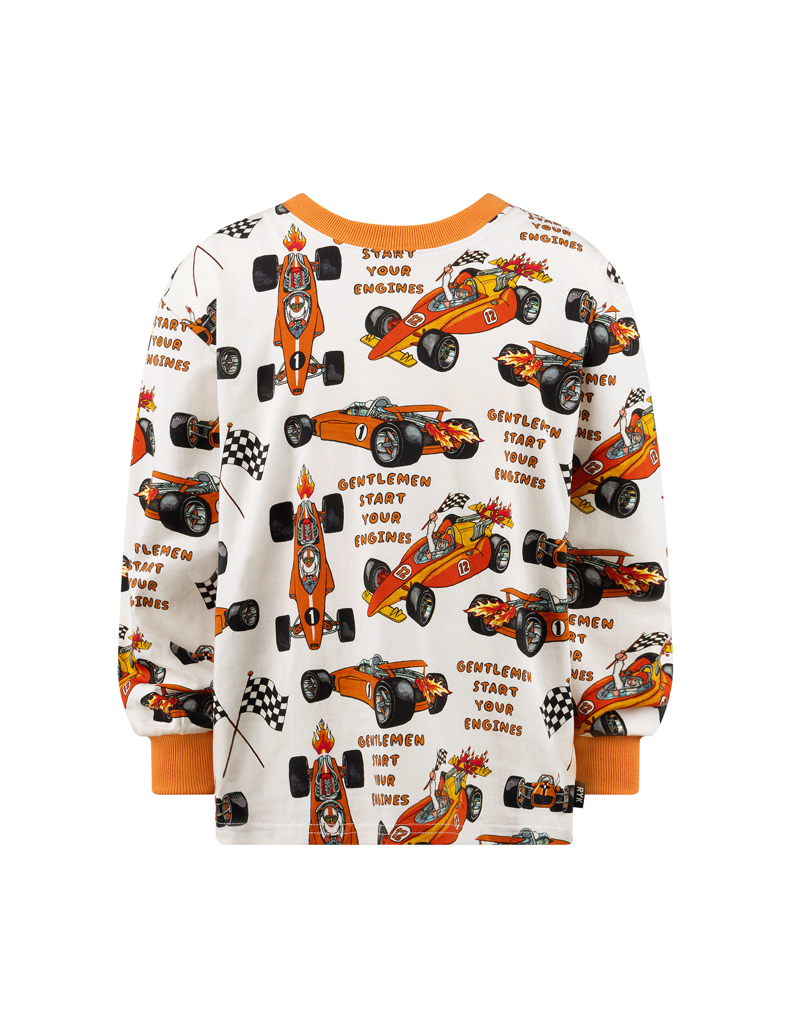 START YOUR ENGINES LONG SLEEVE T-SHIRT