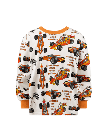 START YOUR ENGINES LONG SLEEVE T-SHIRT