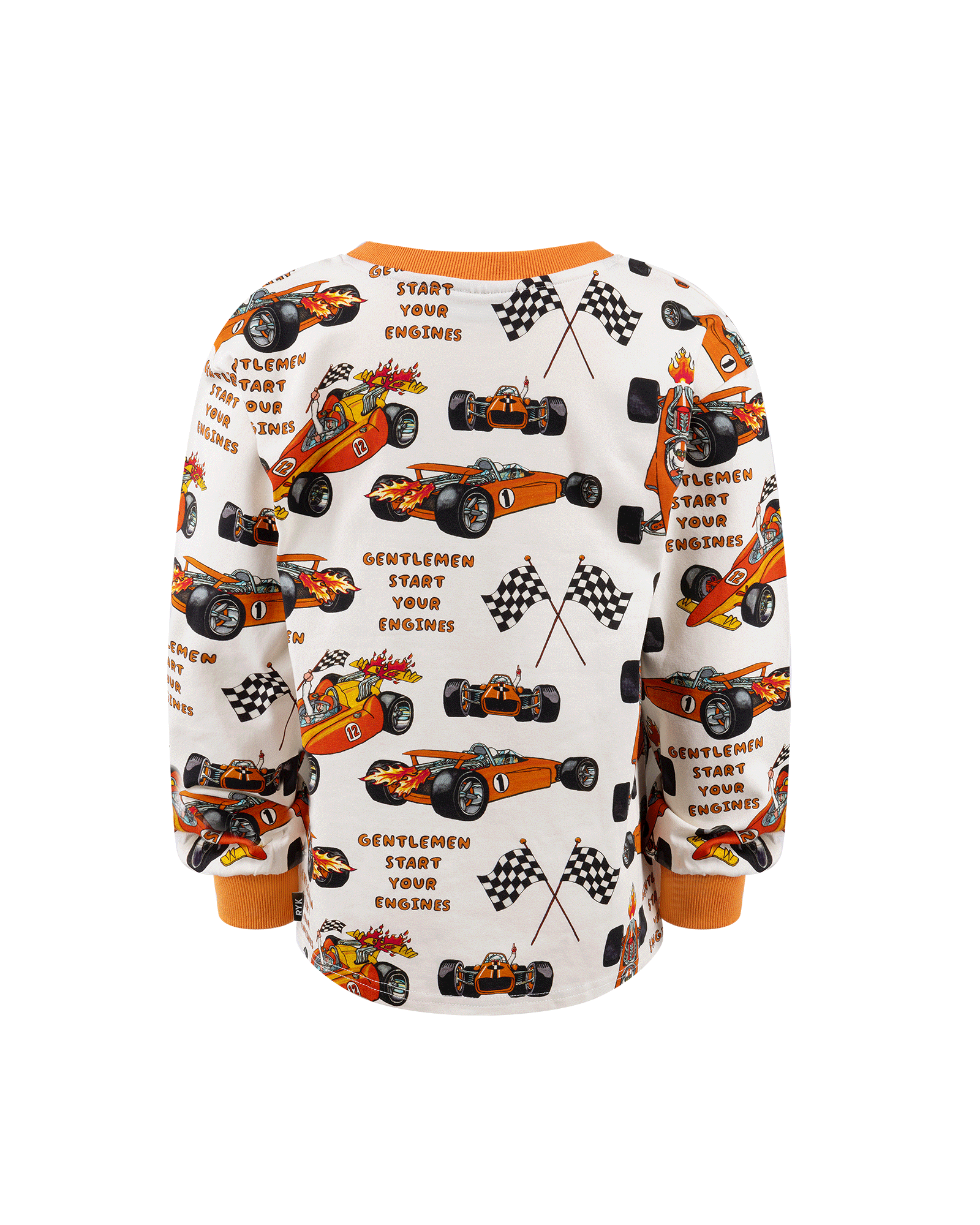 START YOUR ENGINES LONG SLEEVE T-SHIRT