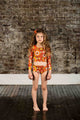 ALOHA MARIGOLD RASHIE SET - Toddler Swim - Girls