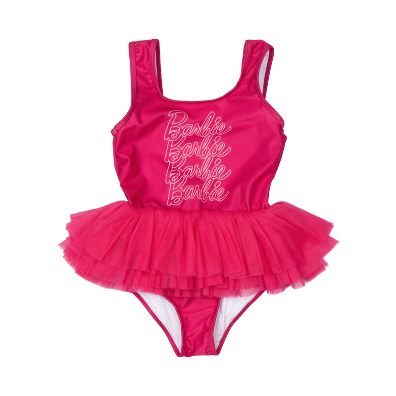 Pink barbie one piece hotsell
