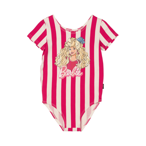 BARBIE PARTY STRIPE LEOTARD - Playsuits & Bodysuits - Girls