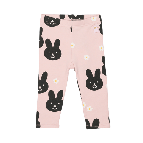 BUNNY FACE BABY TIGHTS - Baby Bottoms - Girls