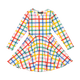 CHECK IT OUT WAISTED DRESS - Toddler Dresses - Girls