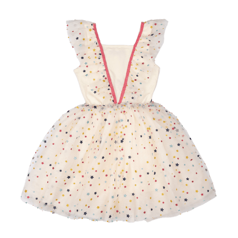 CREAM CHRISTMAS ANGEL DRESS - Toddler Dresses - Girls