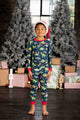 DINO GREETINGS LONG SLEEVE PJ SET - Toddler Sleepwear - Unisex