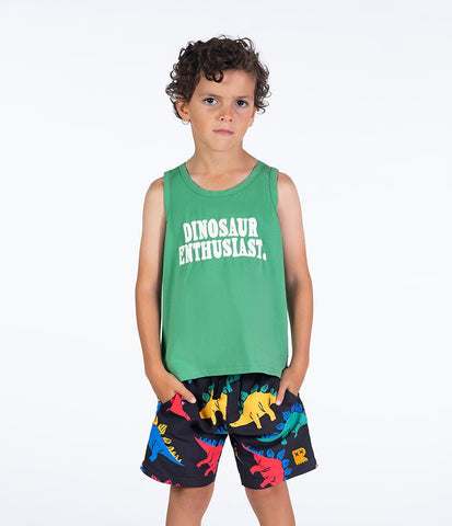 DINO TIME BOARD SHORTS - Toddler Swim - Boys