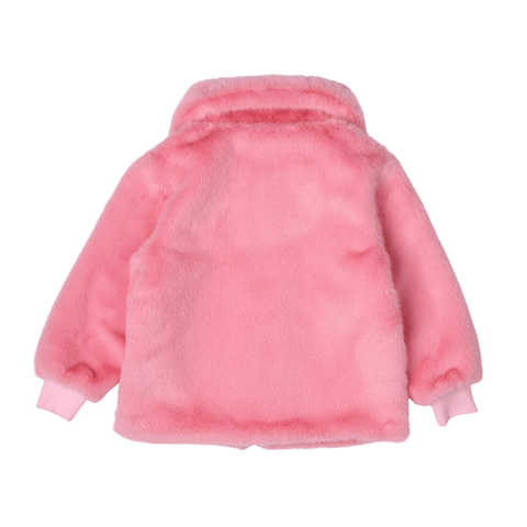 FAIRIES AND UNICORNS FAUX FUR JACKET - Toddler Outerwear - Girls