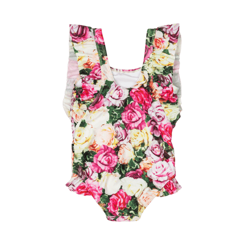 FLOWER WALL ONE-PIECE - Toddler Swim - Girls