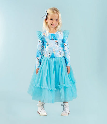 FROZEN DESTINY FLOUNCE DRESS - Toddler Dresses - Girls