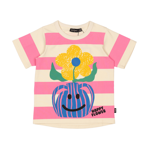 HAPPY FLOWER T-SHIRT - Toddler Top - Unisex