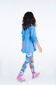 HAPPY FLOWERS TIGHTS - Toddler Bottoms - Girls