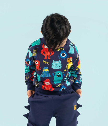 HEY MONSTER SWEATSHIRT - Toddler Outerwear - Boys