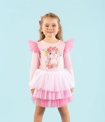 MEADOW BUNNY CIRCUS DRESS - Toddler Dresses - Girls