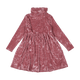 MUSK CRUSHED VELVET ROLL NECK DRESS - Toddler Dresses - Girls