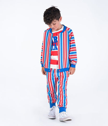 NAUTICAL STRIPE TRACK PANTS - Toddler Bottoms - Unisex