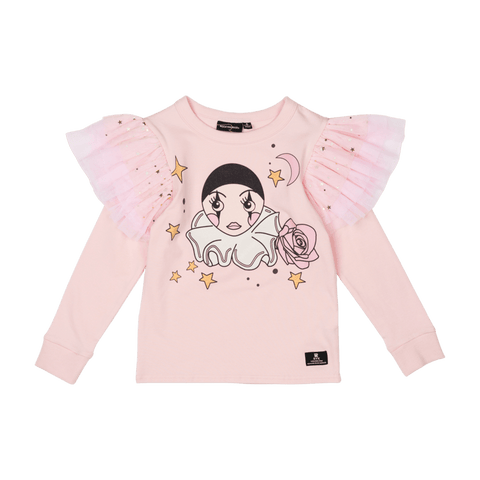 PIERROT MOON T-SHIRT - Toddler Top - Girls