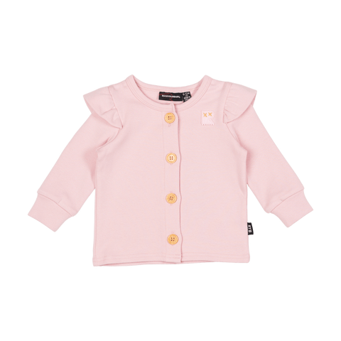 PINK BABY CARDIGAN - Baby Outerwear - Girls