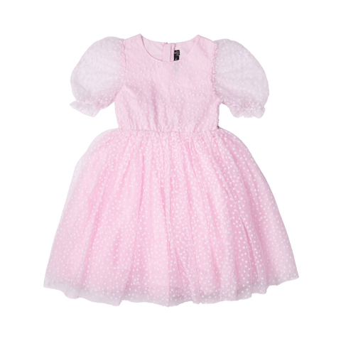 PINK POLKA DOT PARTY DRESS - Toddler Dresses - Girls