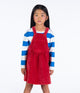 RED CORD DRESS - Toddler Dresses - Girls