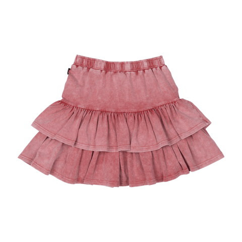 RED GRUNGE SKIRT - Toddler Bottoms - Girls