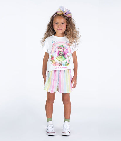 SORBET STRIPE SHORTS - Toddler Bottoms - Girls