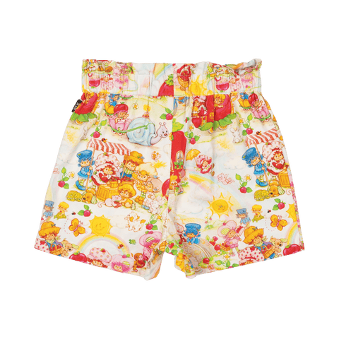 STRAWBERRY LAND PAPERBAG SHORTS - Toddler Bottoms - Girls