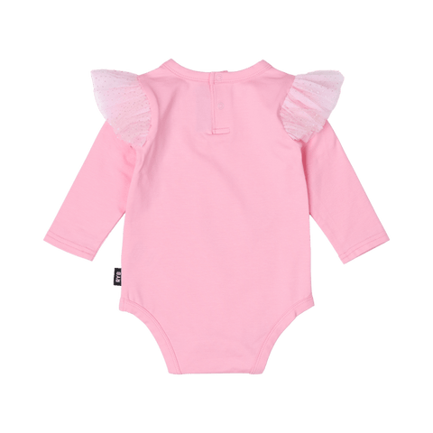 SWANNING AROUND BABY BODYSUIT - Playsuits and Bodysuits - Girls