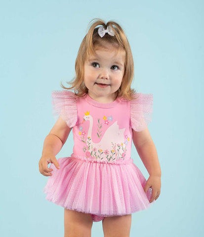 SWANNING AROUND BABY CIRCUS DRESS - Baby Dresses - Girls