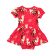 COMET AND CUPID BABY WAISTED DRESS