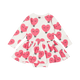 a PINK HEART BABY WAISTED DRESS by Rock your Baby Online with hearts on it.