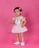 BUNNY FLORAL BABY CIRCUS DRESS