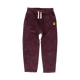 PLUM WASHED CORD PANTS