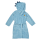 a child's DINOSNORE PLUSH FLEECE HOODED ROBE by Rock your Baby Online.