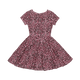 PINK LEOPARD WAISTED DRESS