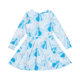 ELSA QUEEN WAISTED DRESS