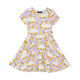 PRINCESS SWAN WAISTED DRESS