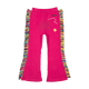 PINK PARADE HIGH WAISTED FLARES WITH FRINGING